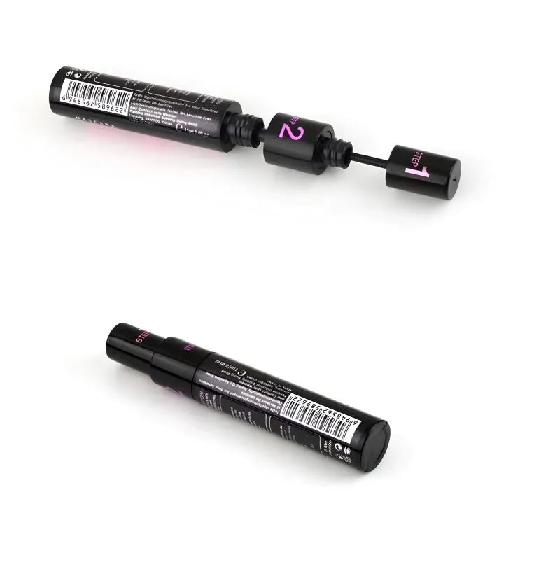 LUMYNNA Glow Lash Máscara de Cílios - Rimel Preto 2 em 1  Alonga e dá Volume