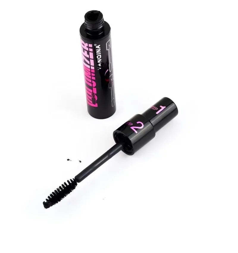LUMYNNA Glow Lash Máscara de Cílios - Rimel Preto 2 em 1  Alonga e dá Volume