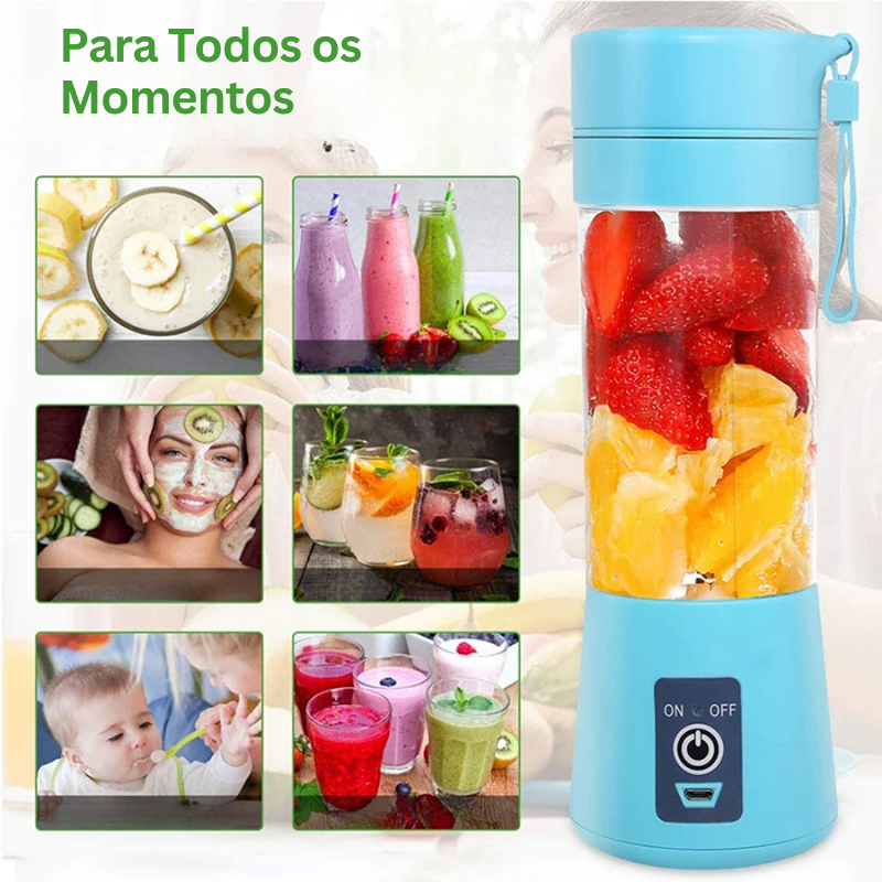 Liquidificador Portátil Inteligente do Dia a Dia